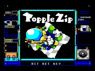 Topple Zip screenshot 7 for MSX